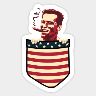 Arnold Schwarzenegger In My Pocket Sticker